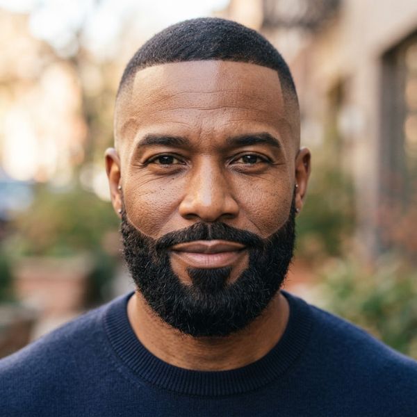 Buzz Fade With Beard