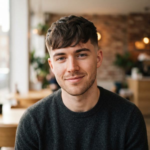 Low Fade With Fringe